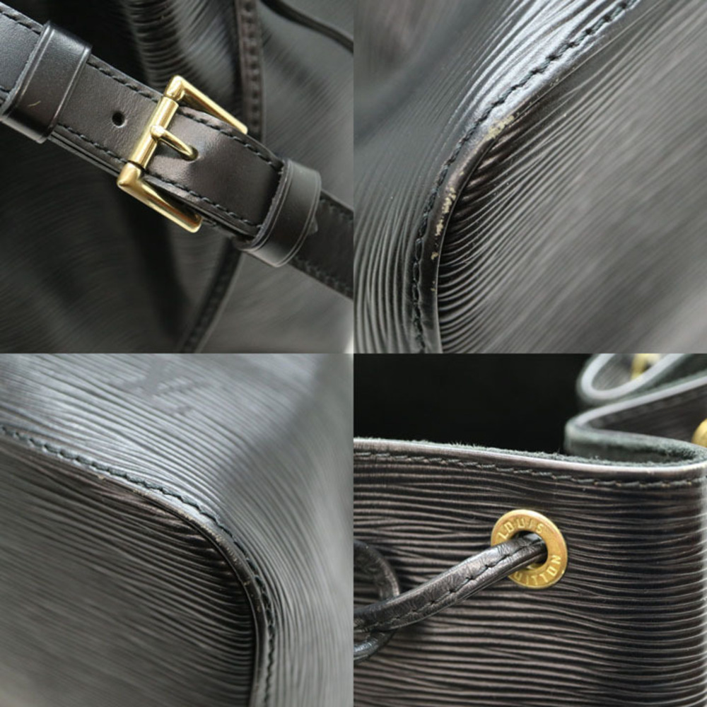 Louis Vuitton Noe Epi Leather Shoulder Bag Noir Black - Picture 7 of 9